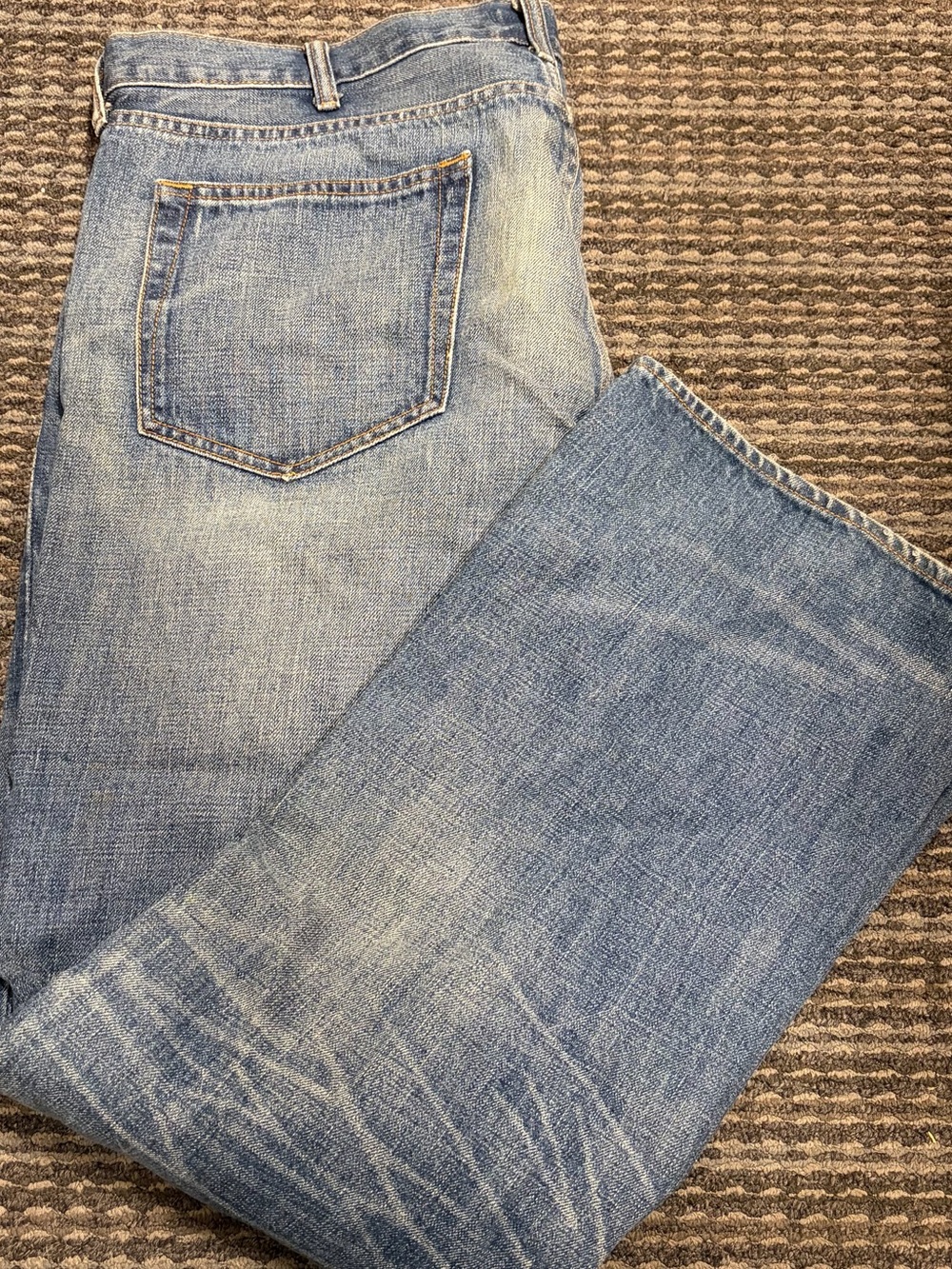 J.CREW Vintage Bootcut Jeans Mens 38x32 Medium Wash